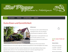Tablet Screenshot of bei-peppo.de